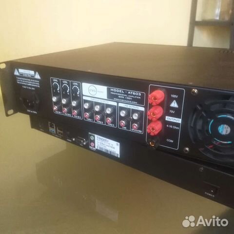 Микшер-усилитель модулем CV Gaudio ат-603