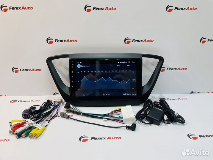 Магнитола Hyundai Solaris 2 Android (2-32 Гб)