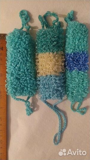 Мочалка ручной работы