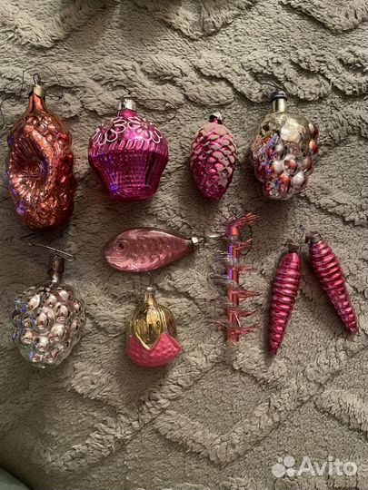 Елочные игрушки СССР наборы