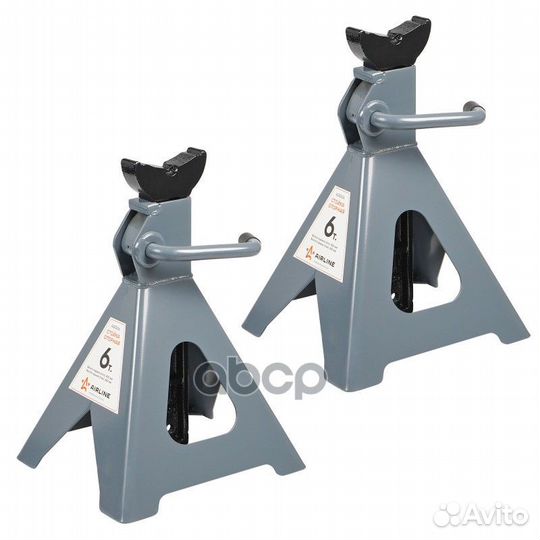 Стойка опорная 6 т 400-620 мм с зубч. мех., 2 шт