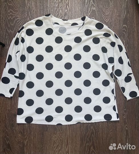 Кофта платье в горох