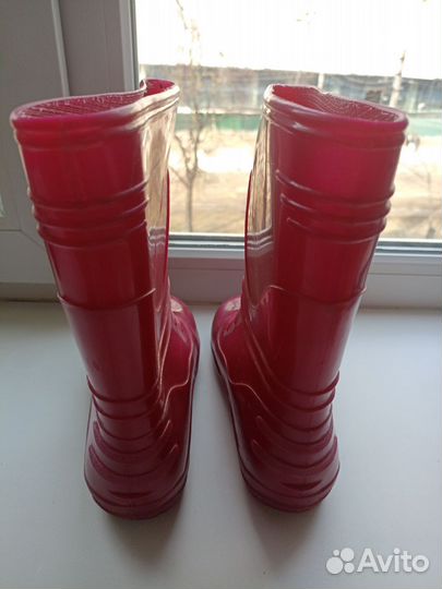 Резиновые сапоги 33-34