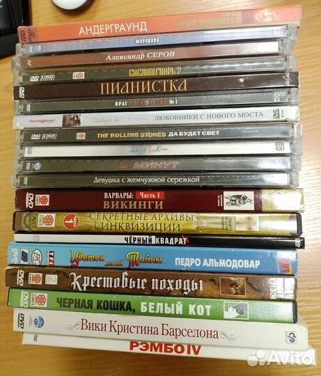 DVD разные. 19 штук
