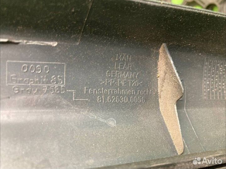 Рамка стекла двери MAN TGA