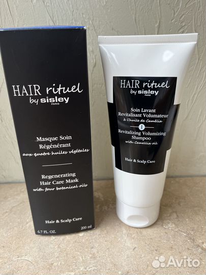 Sisley шампунь маска для волос