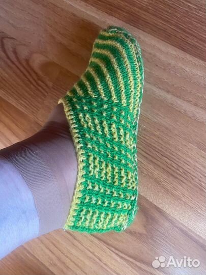 Следки вязаные