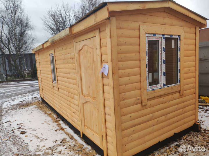 Мобильная баня 6-м