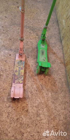 Самокат как на фото 3 до 7 лет