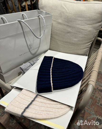 Шапка brunello cucinelli шерсть