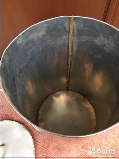 Бак 109 литров пищевая толстая нержавейка