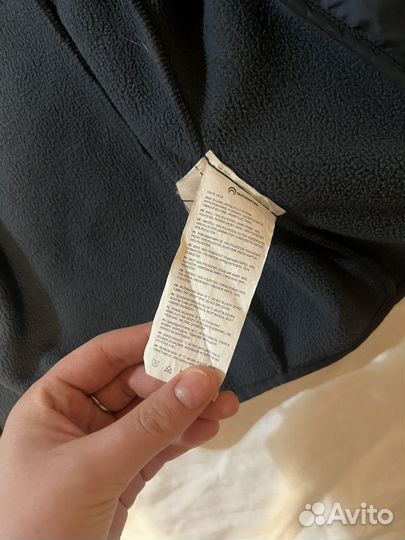 Куртка флисовая с утеплением на груди