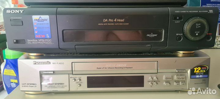 Видеомагнитофон hi-fi stereo panasonic