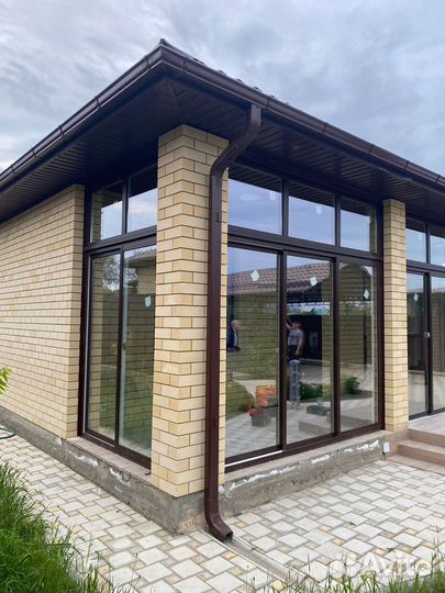 Панорамное остекление веранды