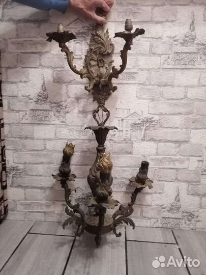 Люстра и бра старинные