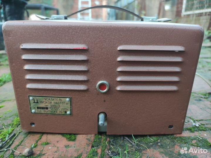 Ламповый усилитель унч-3 СССР