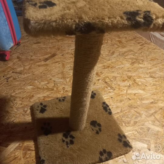 Когтеточка домик для кошки бу