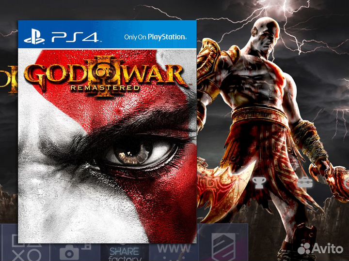 Игра на PS4 God of War обновленная версия