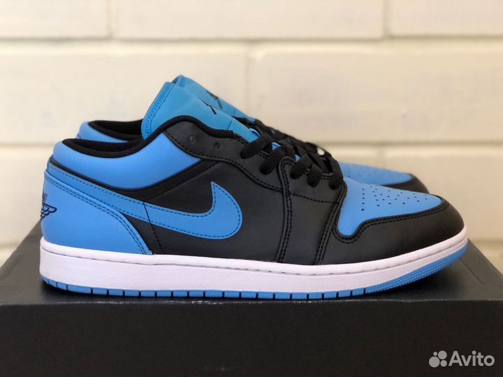 Кроссовки Air Jordan 1 Low 'University Blue' Ориг