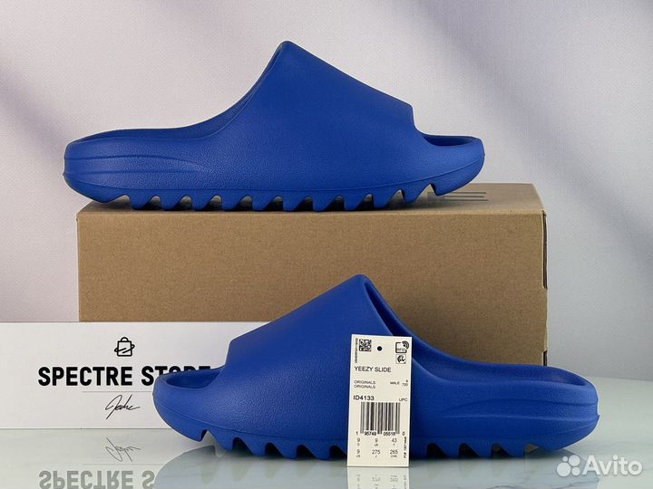 Тапочки Шлепанцы Adidas Yeezy Slide Azure