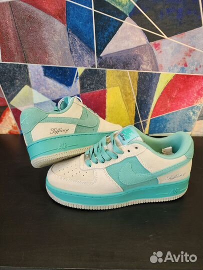 Кроссовки Nike Air Force 1 Tiffany