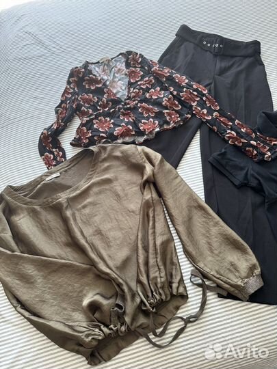 Кофта,брюки,блузка zara,макасины H&M,шопер