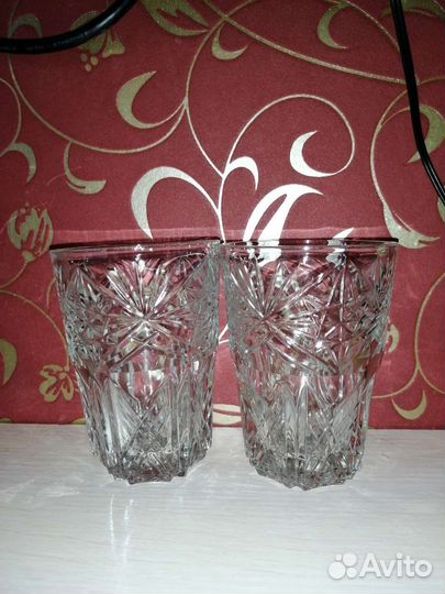 Хрустальные стаканы