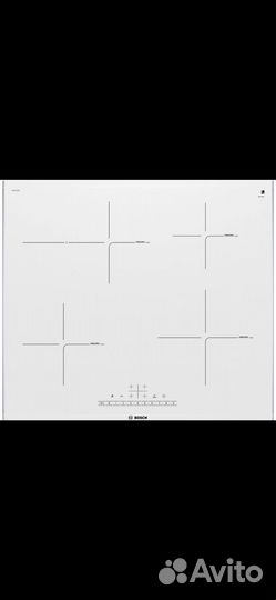 Панель индукционная Bosch PIF672FB1E белый