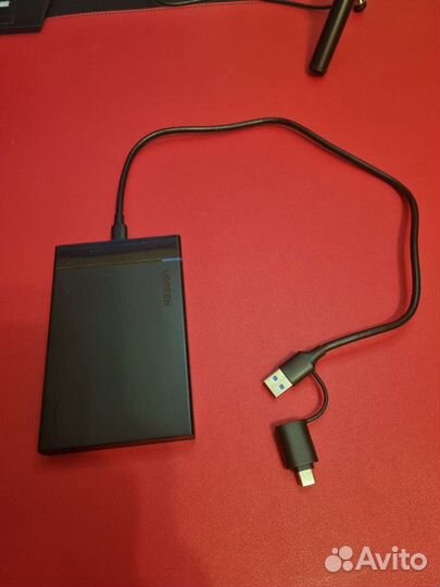 Переносной жёсткий диск SSD 1 Tb USB-C - usb 3.0