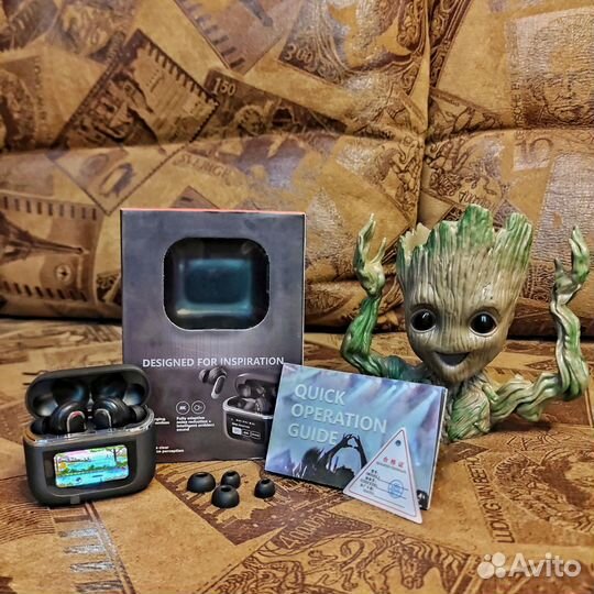 Наушники беспроводные с сенсорным экраном