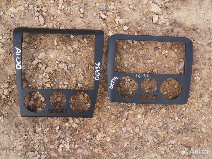 Рамка магнитолы, печки Octavia