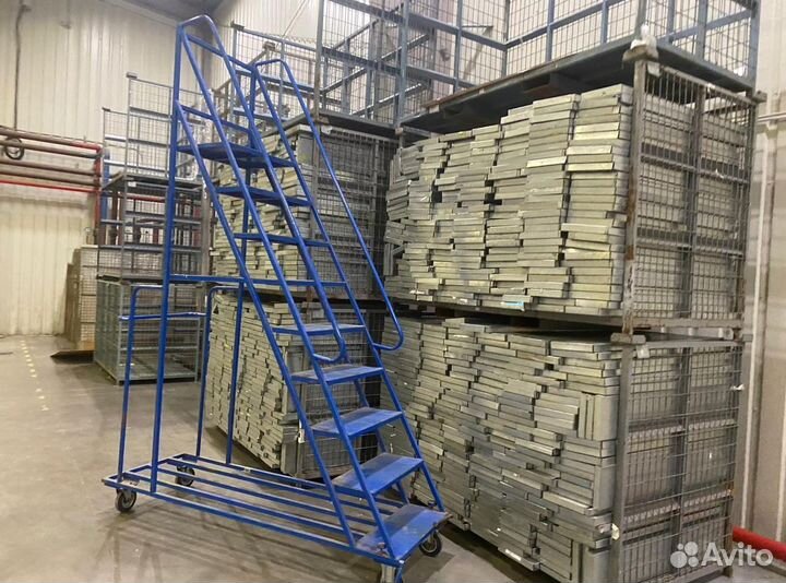 Стеллажи паллетные Мезонин бу полочный