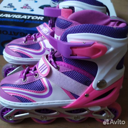 Ролики детские для девочки 34-37р