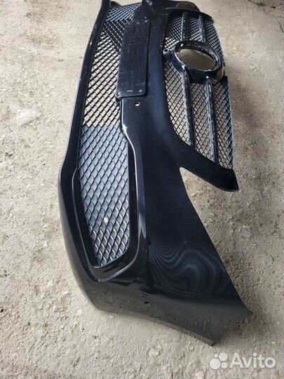 Mercedes vito 447 бампер передний с решетками