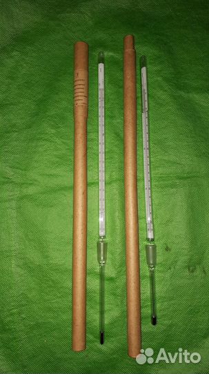 Термометр лабораторный 150град и 65град