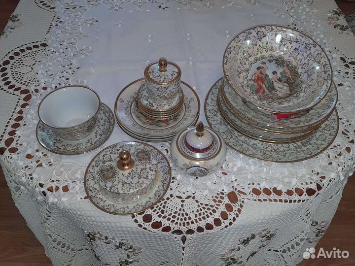 Набор столовой посуды Мадонна, Германия 1950 г