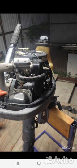 Лодочный мотор yamaha 4 л с 4тактный