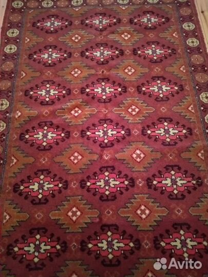 Ковёр полушерстяной (Тадж. сср), 137х204 см