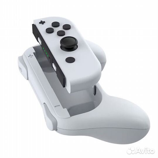 Набор из 2-х держателей dobe Controller Grips для Joy-Con (TNS-851B) (белый)