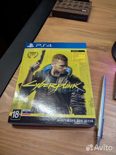 Cyberpunk 2077 ps4 диск новый (обновляется до PS5)