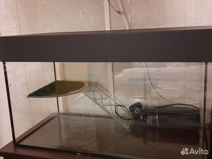 Аквариум 200л для водных черепах