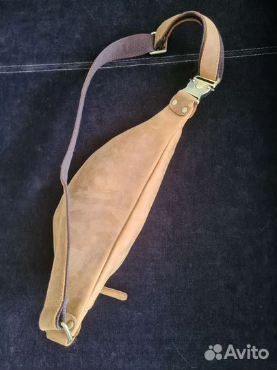 Сумка через плечо(кожа)