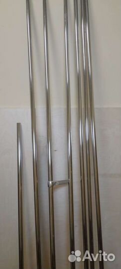 Трубы рейлинги с комлектующими для сборки