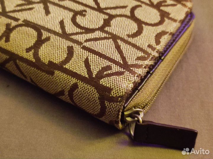Кошелек calvin Klein оригинальный из 2000х годов