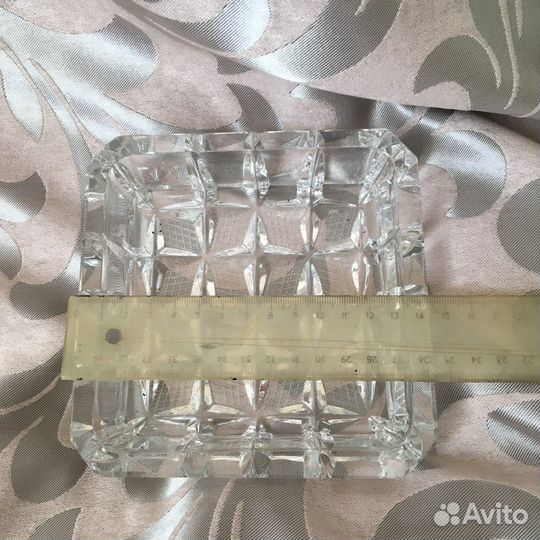 Блюдо хрустальное СССР