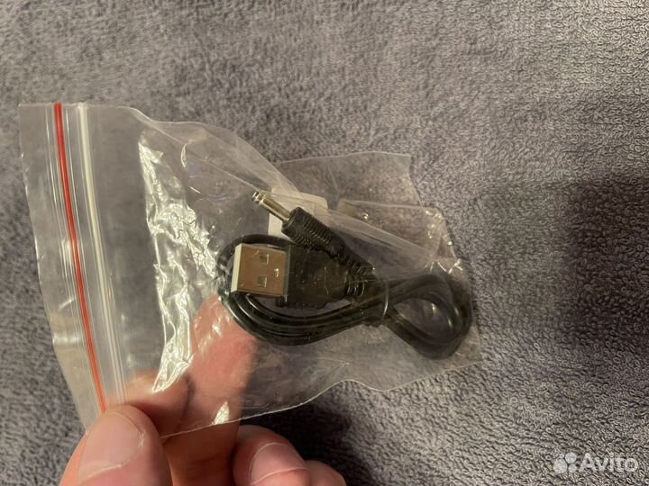 Кабель USB 2,0 для DC 5,5 мм x 2,1 мм 1,0 м 2A