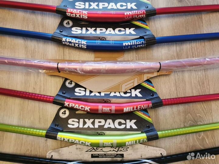 Руль Sixpack Racing 785-825мм Azonic Answer Funn