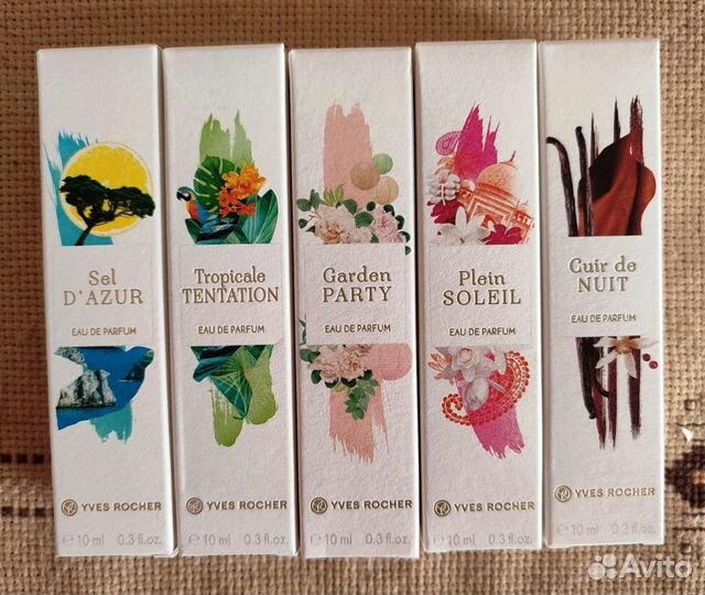 Миниатюры парфюма Ив Роше