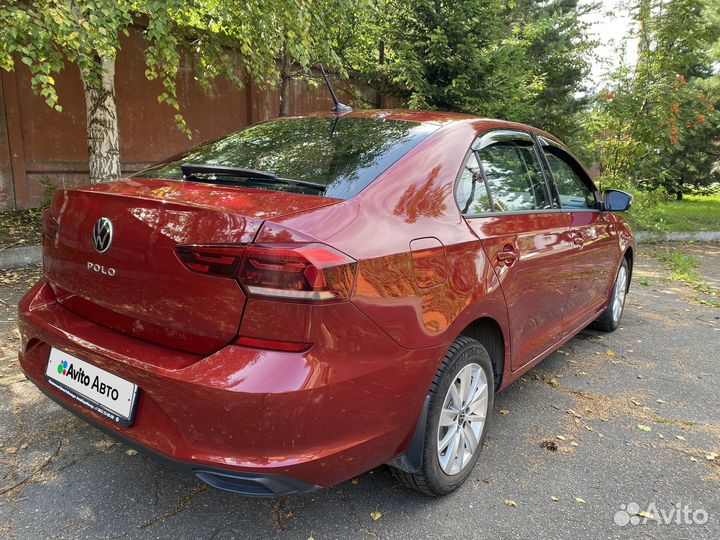 Volkswagen Polo 1.6 AT, 2021, 55 500 км