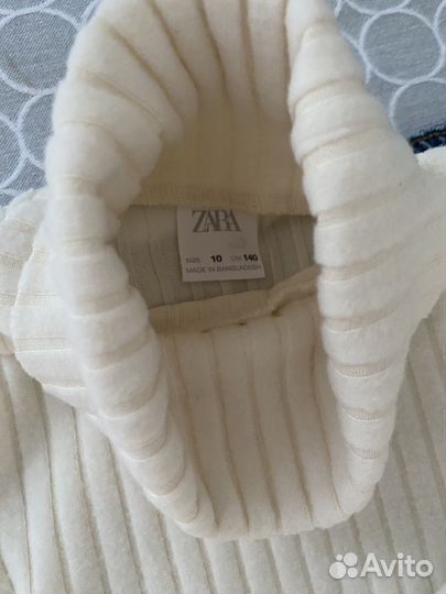 Джинсы и водолазка Zara 140